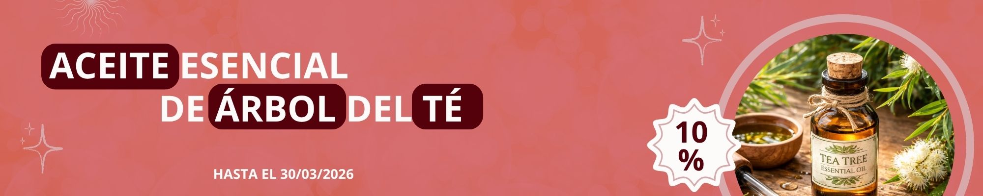 ACEITE ESENCIAL ÁRBOL DE TÉ